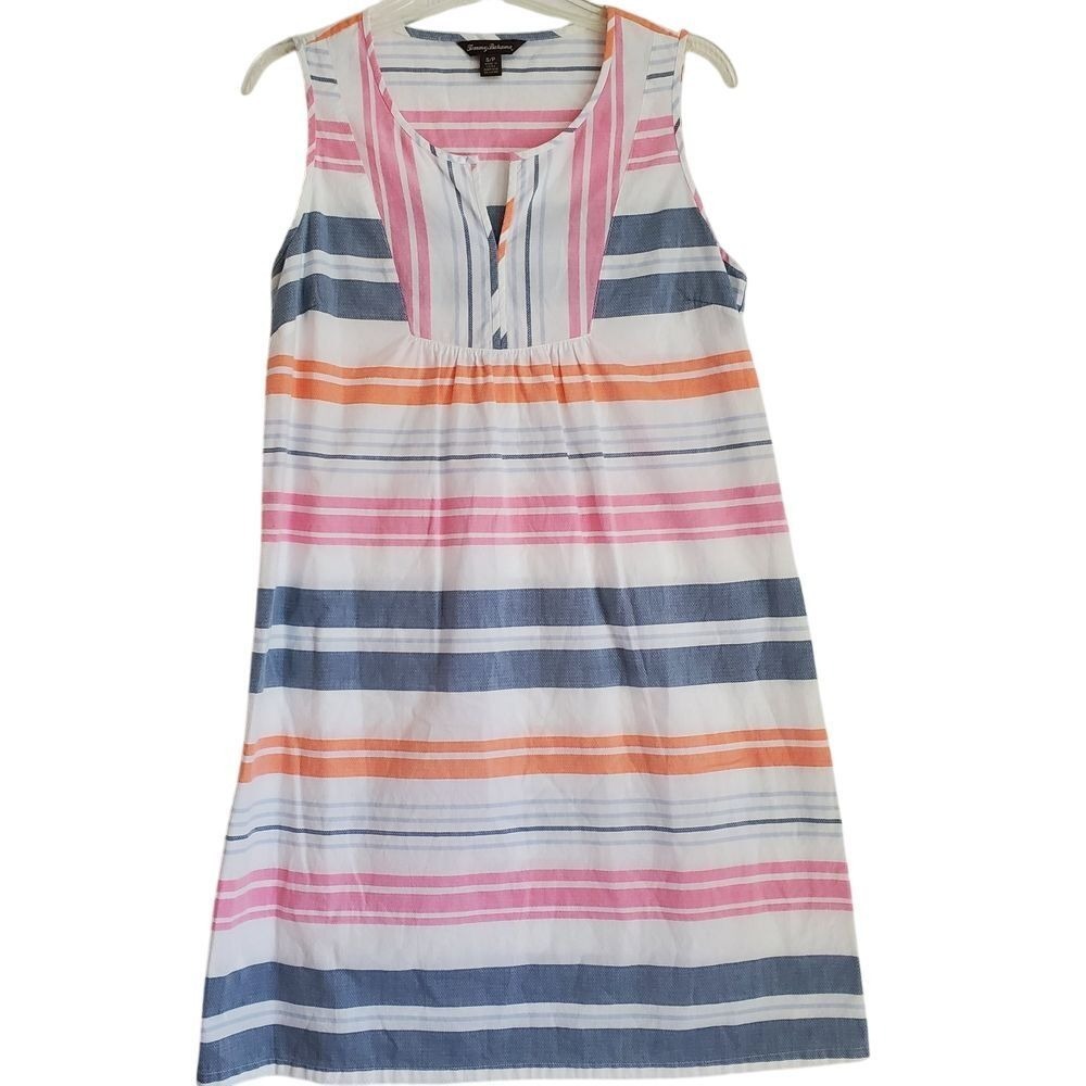 Tommy Bahama Dress Womens‎ Small Beachy Coastal Lightweight Cotton